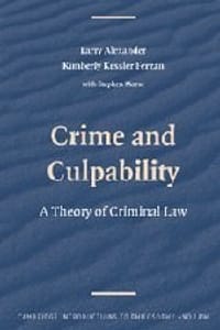 Crime and Culpability